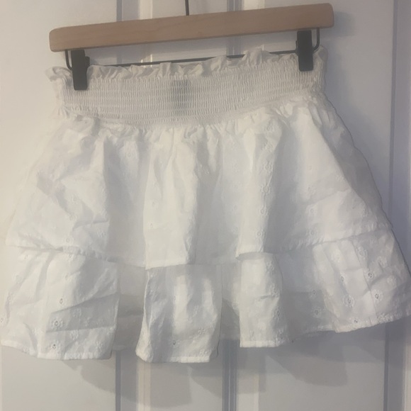 White mini skort - Picture 3 of 5